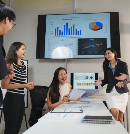 Woman with fresh vegetables